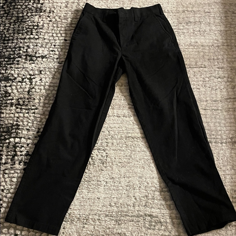 Croft & Barrow Men's Elegant Black Dress Pants
